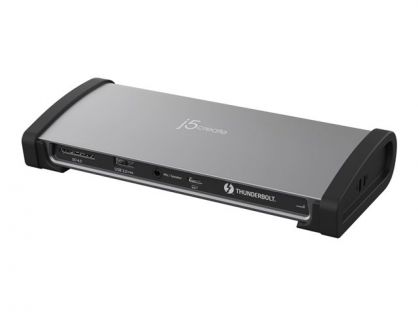 j5create JTD562 - docking station - USB-C / Thunderbolt 3 / Thunderbolt 4 - 2 x Thunderbolt 4 - GigE