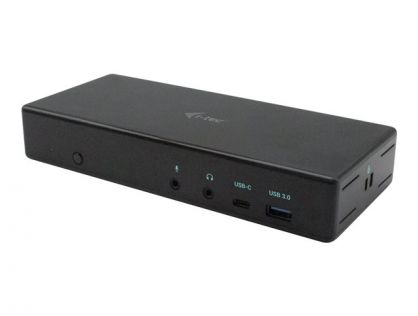 i-Tec USB-C Quattro Display Docking Station with Power Delivery - docking station - USB-C / Thunderbolt 3 - 2 x HDMI, 2 x DP - 1GbE