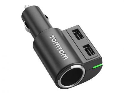 TomTom Fast Multi-Charger car power adapter - USB, automobile cigarette lighter