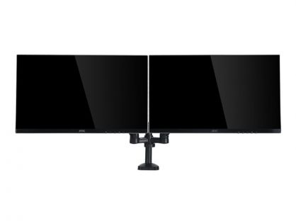 AOC AD110D0 - Mounting kit - adjustable arm - for 2 LCD displays - aluminium alloy - screen size: up to 27" - desk-mountable