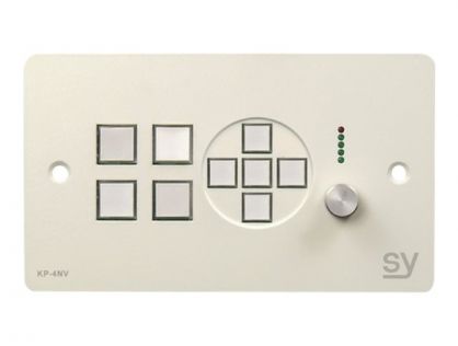 SY KP4NV button panel - matt white