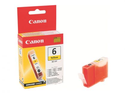 Canon BCI-6Y - yellow - original - ink tank