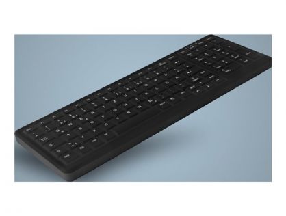Active Key MedicalKey AK-C7000 - Keyboard - sanitisable, compact, hygiene, with numpad - USB - QWERTY - UK - black