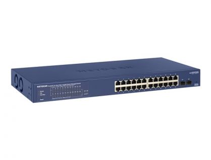 NETGEAR Smart GS724TPv2 - switch - 24 ports - smart - rack-mountable