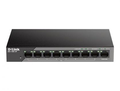 D-Link DSS 100E-9P - switch - 9 ports - unmanaged