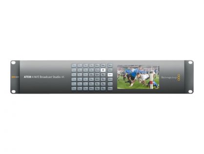 Blackmagic ATEM 4 M/E Broadcast Studio 4K A/V switcher / audio mixer