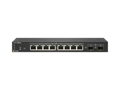 SonicWall Switch SWS12-8POE - switch - 10 ports - Managed