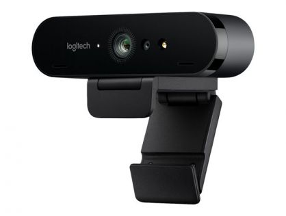 Logitech BRIO STREAM - Live streaming camera - colour - 4096 x 2160 - 1080p, 4K - audio - USB