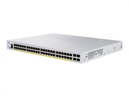 Cisco Business 350 Series 350-48FP-4G - Switch - L3 - Managed - 48 x 10/100/1000 (PoE+) + 4 x Gigabit SFP - rack-mountable - PoE+ (740 W)
