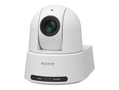 Sony SRG-A40 - Conference camera - PTZ - turret - colour (Day&Night) - 8.5 MP - 3840 x 2160 - auto iris - motorized - 1700 TVL - audio - SDI, HDMI - LAN - H.264, H.265 - PoE Plus Class 4