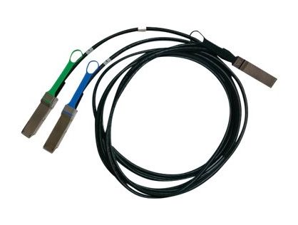 NVIDIA - 200GBase direct attach cable - QSFP56 to QSFP56 - 1 m - passive