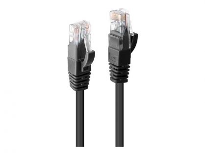 Lindy patch cable - 2 m - black