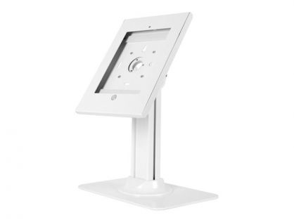 Neomounts TABLET-D300 - Stand - for tablet - lockable - white - desktop - for Apple 9.7-inch iPad Pro, iPad, iPad 2, iPad Air, iPad Air 2, iPad with Retina display