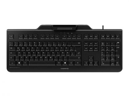 CHERRY SECURE BOARD 1.0 - keyboard - with NFC - Spanish - black