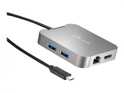 j5create Elite - docking station - USB-C / Thunderbolt 3 - HDMI - 1GbE