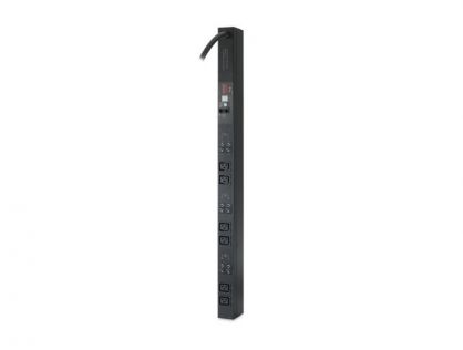 Rack PDU, Metered, Zero U, 22kW, 400V, (6) C19