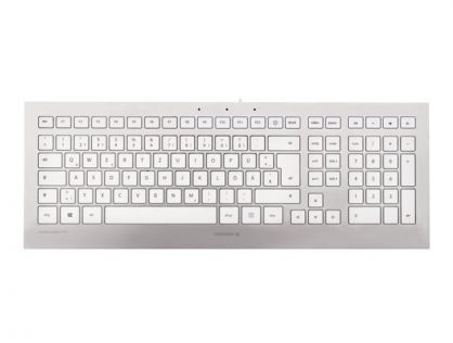 CHERRY STRAIT 3.0 for Mac - keyboard - UK - white, silver