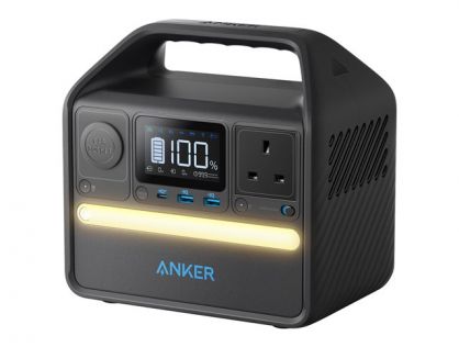 Anker PowerHouse 521 - portable power station - 398 Watt - LiFePO4 - 80000 mAh - 256 Wh