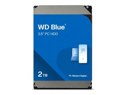 WD Blue WD20EZBX - Hard drive - 2 TB - internal - 3.5" - SATA 6Gb/s - 7200 rpm - buffer: 256 MB