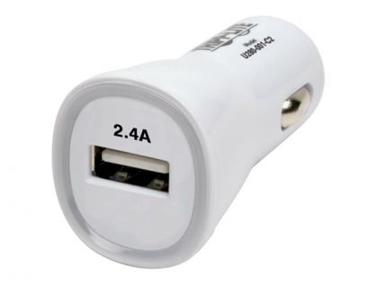 Tripp Lite USB Tablet Phone Car Charger High Power Adapter 5V / 2.4A 12W car power adapter - USB