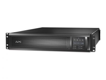 APC Smart-UPS X 2200 Rack/Tower LCD - UPS (rack-mountable / external) - AC 230 V - 1980 Watt - 2200 VA - Ethernet 10/100, RS-232, USB - output connectors: 11 - 2U - black - with APC UPS Network Management Card