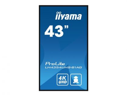 43" Professional Digital Signage display with 4K UHD resolution