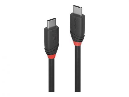 Lindy Black Line - USB-C cable - 24 pin USB-C to 24 pin USB-C - 50 cm