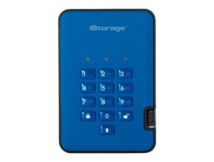 iStorage diskAshur² - solid state drive - 2 TB - USB 3.1 - TAA Compliant