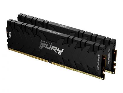 Kingston FURY Renegade - DDR4 - kit - 32 GB: 2 x 16 GB - DIMM 288-pin - 4600 MHz / PC4-36800 - unbuffered