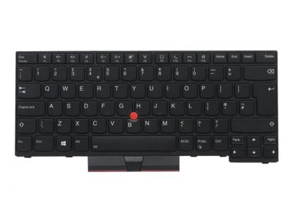 Primax - notebook replacement keyboard - with Trackpoint - QWERTY - UK - black Input Device