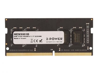 2-Power - DDR4 - 8 GB - SO-DIMM 260-pin - 2400 MHz / PC4-19200 - CL17 - 1.2 V - unbuffered - non-ECC