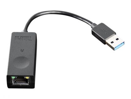 Lenovo ThinkPad USB 3.0 Ethernet adapter - Network adapter - USB 3.0 - Gigabit Ethernet - for ThinkSmart Hub 11H1