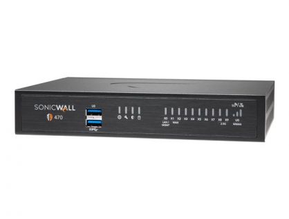 SonicWall TZ470 - Security appliance - GigE, 2.5 GigE - NFR - desktop