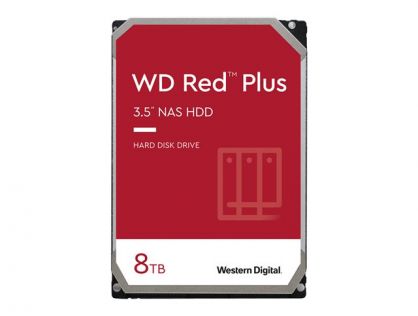 WD Red Plus WD80EFAX - hard drive - 8 TB - SATA 6Gb/s