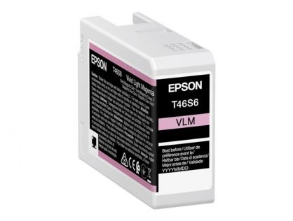 Epson UltraChrome Pro T46S6 - vivid light magenta - original - ink tank