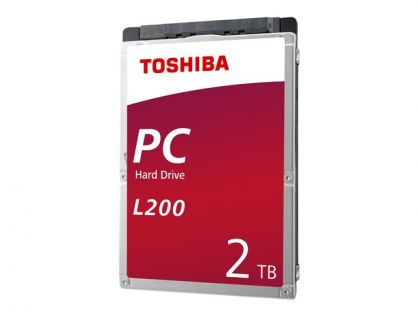 Toshiba L200 Laptop PC - Hard drive - 2 TB - internal - 2.5" - SATA 6Gb/s - 5400 rpm - buffer: 128 MB