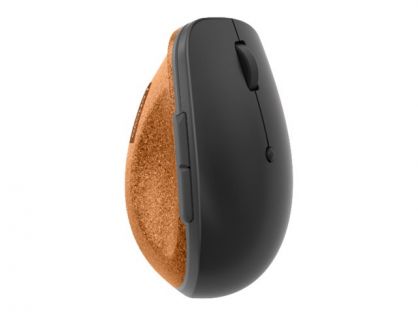 Lenovo Go - mouse - 2.4 GHz - storm grey with natural cork