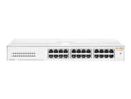 HPE Networking Instant On 1430 24G Switch - Switch - unmanaged - 24 x 10/100/1000 - desktop, rack-mountable, wall-mountable - BTO
