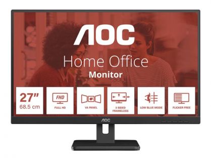 AOC Essential-line 27E3UM/BK - LED monitor - Full HD (1080p) - 27"