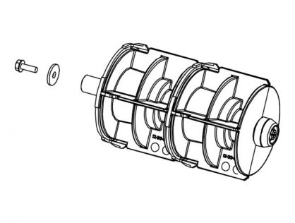 Datamax-O'Neil - media supply hub assembly