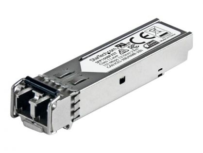 StarTech.com MSA Uncoded Compatible SFP Module, 100BASE-FX, 100MbE Multi Mode (MMF) Fiber Optic Transceiver, 100Mb Ethernet SFP, LC Connector, 2km, 1310nm, DDM, Mini GBIC Module, 100Mbps - Lifetime Warranty (SFP100BFXST) - SFP (mini-GBIC) transceiver modu