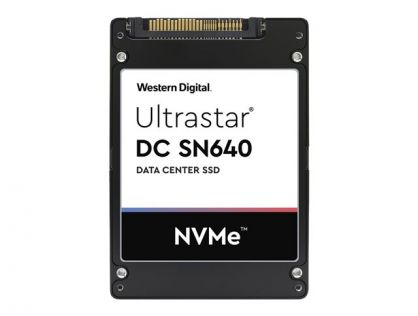 WD Ultrastar DC SN640 WUS4BB076D7P3E1 - SSD - 7680 GB - U.2 PCIe 3.1 x4 (NVMe)