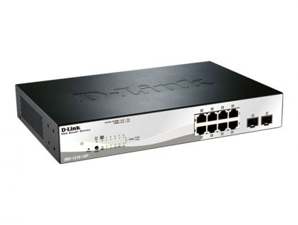D-Link Web Smart DGS-1210-10P - switch - 10 ports - Managed
