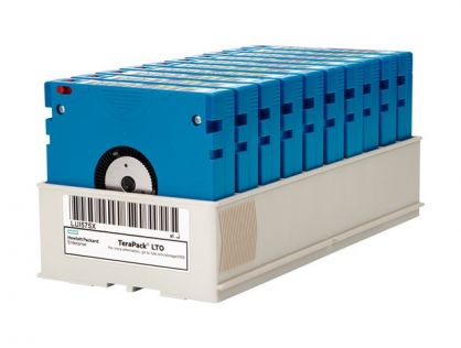 HPE Ultrium RW Custom Labeled Data Cartridge - LTO Ultrium 9 x 10 - 18 TB - storage media