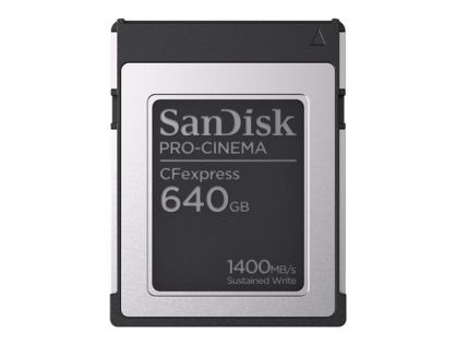 SanDisk PRO-CINEMA - Flash memory card - 640 GB - CFexpress Type B