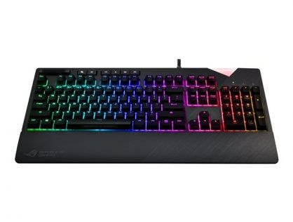 ASUS ROG Strix Flare - keyboard - UK - steel grey