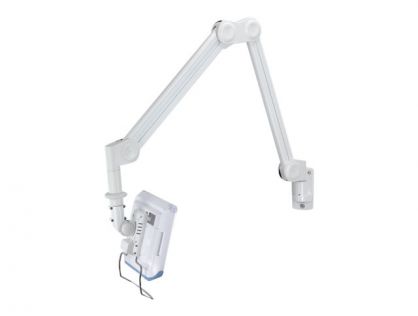 Neomounts FPMA-HAW200 - Bracket - full-motion - for LCD display - medical - white - screen size: 10"-27" - wall-mountable
