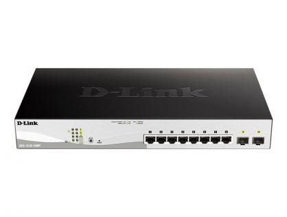 D-Link Web Smart DGS-1210-10MP - switch - 8 ports - smart