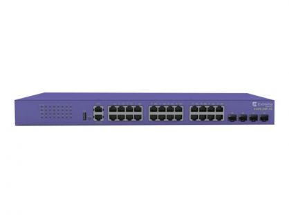 Extreme Networks ExtremeSwitching X435-24P-4S - switch - 24 ports - Managed - rack-mountable