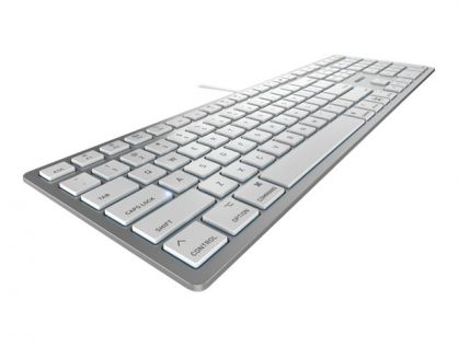 CHERRY KC 6000C FOR MAC - keyboard - US - silver Input Device